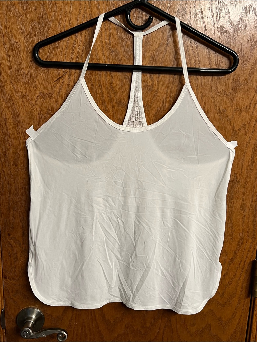 lululemon athletica White Racerback Tank Top